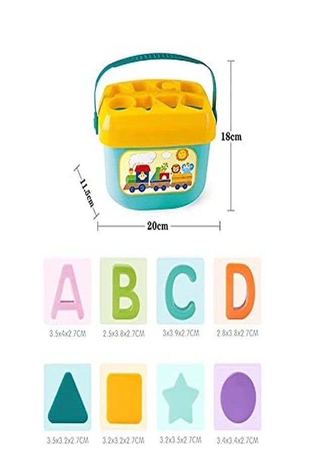 CloudTech® Shape Sorter Toy Box with ABC and Colour Blocks, Toys for 6 Months to 1-2 Years Old Kids for Boys and Girls - Image 5